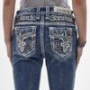 Rock Revival Womens Sia Bootcut Jeans Medium Blue - RP3444B200