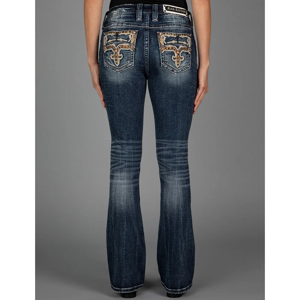 Rock Revival Womens Taina Bootcut Jeans