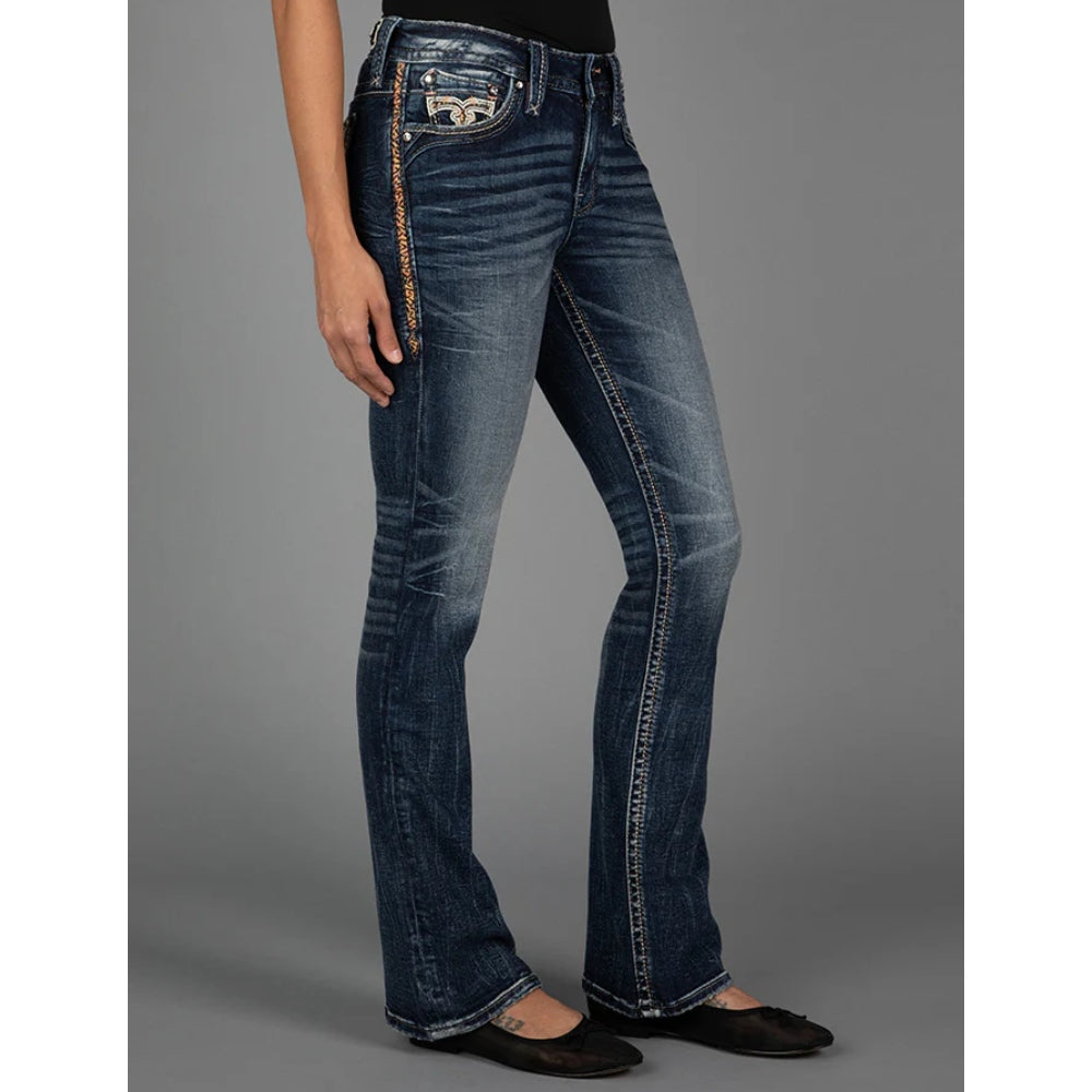 Rock Revival Womens Taina Bootcut Jeans