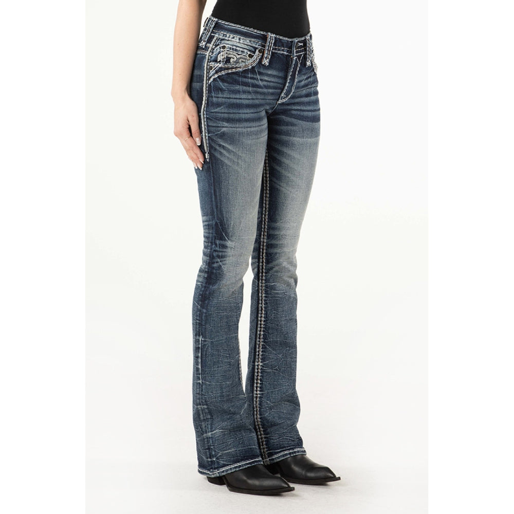 Rock Revival Womens Willow Bootcut Jeans