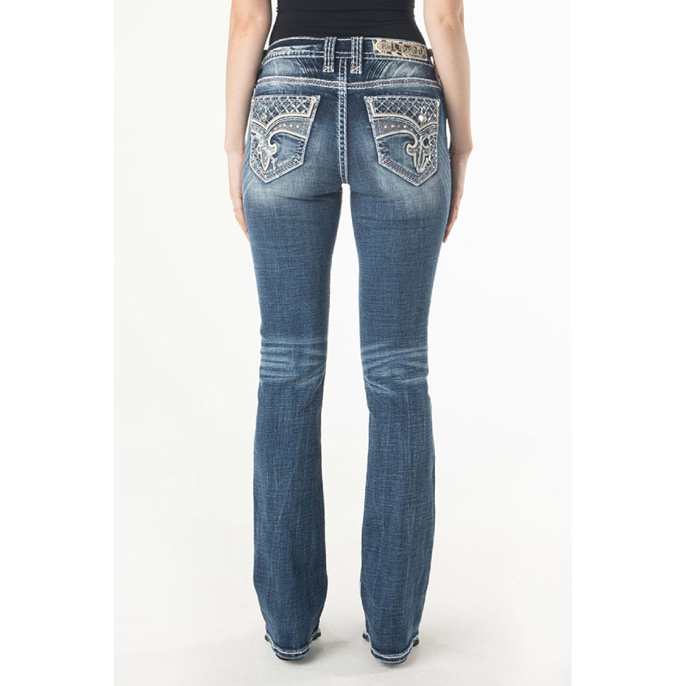 Rock Revival Womens Yui Bootcut Jeans