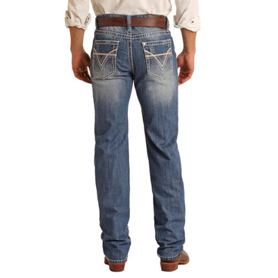 Rock & Roll Mens Double Barrel Jeans