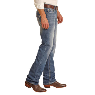 Rock & Roll Mens Double Barrel Jeans
