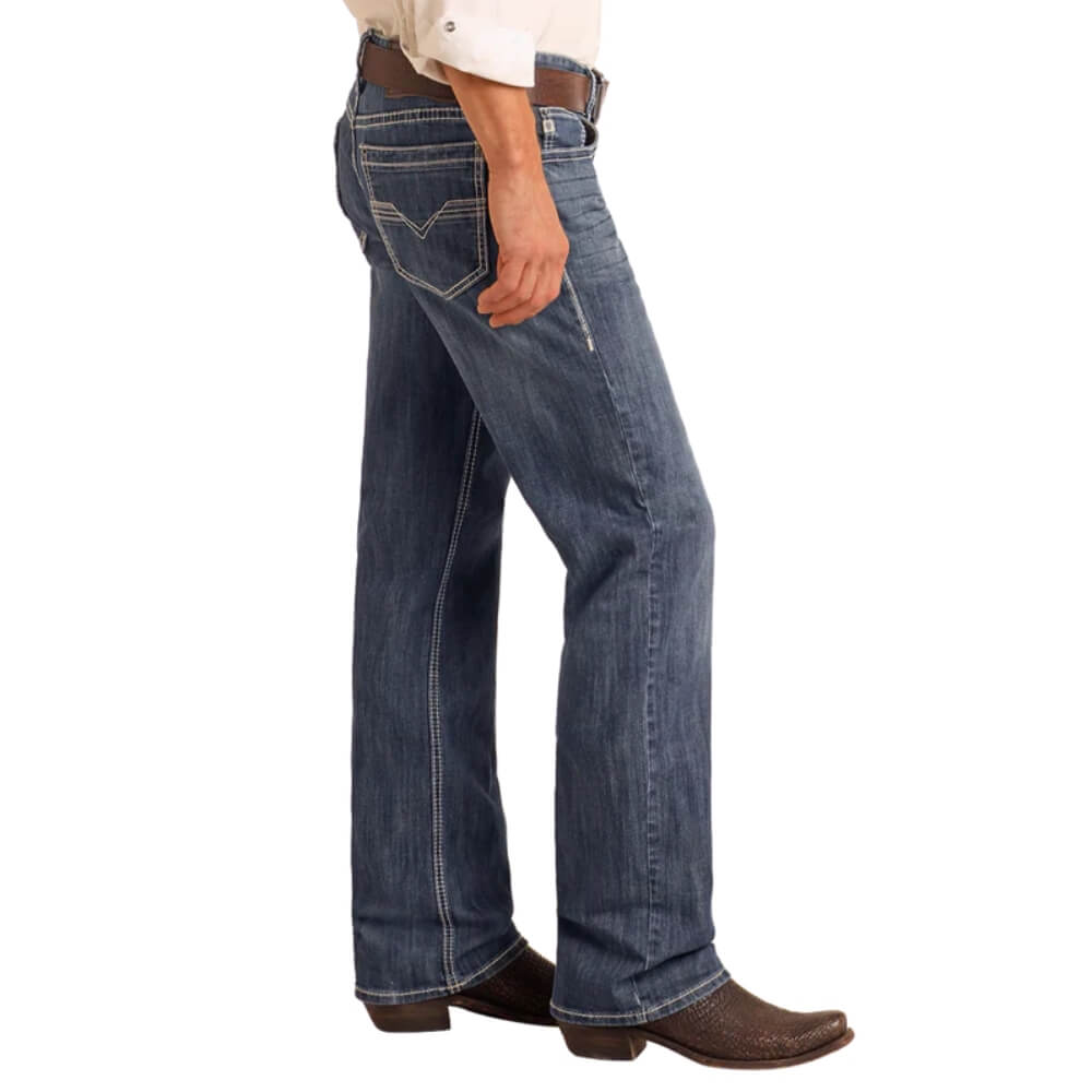 Rock & Roll Mens Double Barrel Jeans - M0S3473