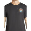 Rock & Roll Mens Short Sleeve Skull Graphic T-Shirt Black