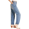 Rock & Roll Womens High Rise Seamed Barrel Jeans - BWBHD09917-203