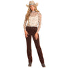 Rock & Roll Womens Western Blouse