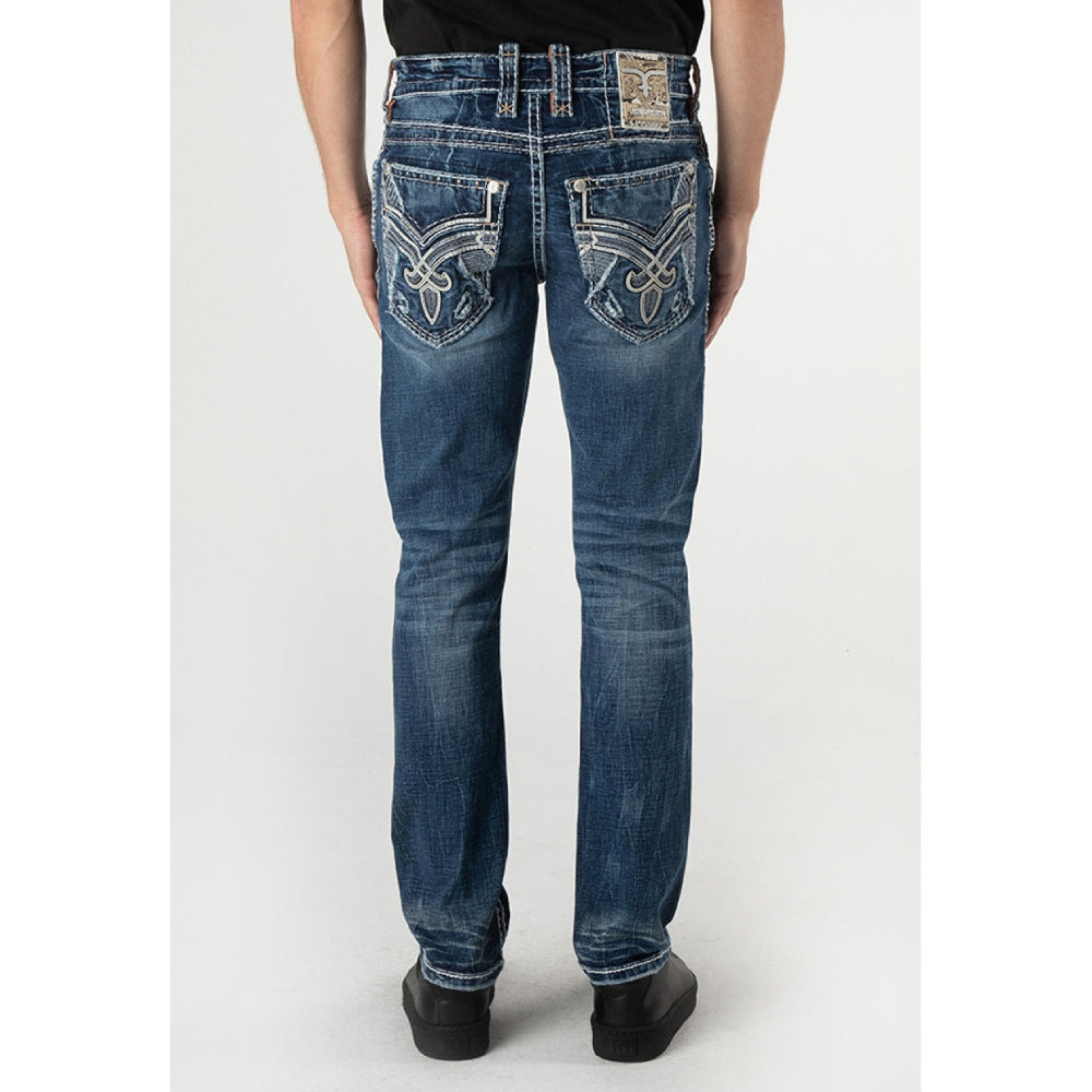 Rock Revival Mens Karlo Straight Jeans – Starr Western Wear