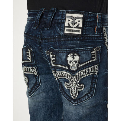 Rock Revival Mens Mckenzie Straight Jeans