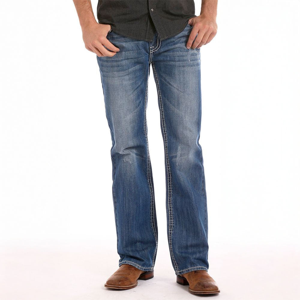 Rock & Roll Mens Double Barrel Jeans - M0S1612