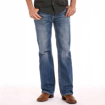 Rock & Roll Mens Double Barrel Jeans - M0S1612