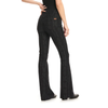 Rock & Roll Womens Reversible Button Flare Jeans