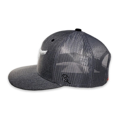 Rope Smart Mens Silver Steer Cap Grey - 205HGG