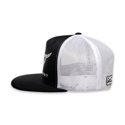 RopeSmart Mens Santa Fe Logo Trucker Cap Black - 600-010