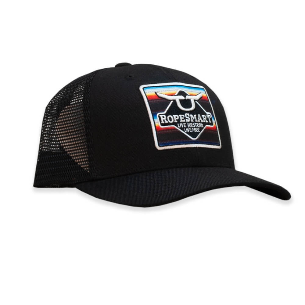 RopeSmart Mens Sarape Solo Steer Square Cap