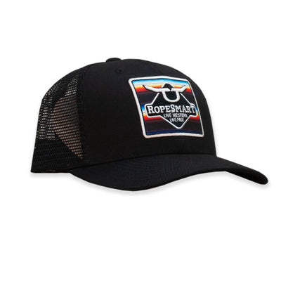 RopeSmart Mens Sarape Solo Steer Square Cap