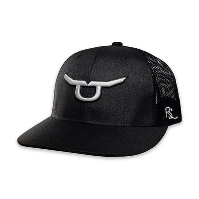 RopeSmart Mens Solo Steer Logo Embroidered Cap Black - 205HWG