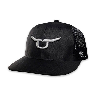 RopeSmart Mens Solo Steer Logo Embroidered Cap Black - 205HWG