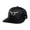 RopeSmart Mens Solo Steer Logo Embroidered Cap Black - 205HWG