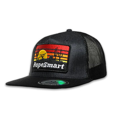 RopeSmart Mens Vintage Desert Sunset Cap Black - 600-003
