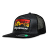 RopeSmart Mens Vintage Desert Sunset Cap Black - 600-003