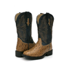 Roper Kids Ostrich Western Square Toe Boots (Size 9 - 3 Youth) - 0901812241526TA