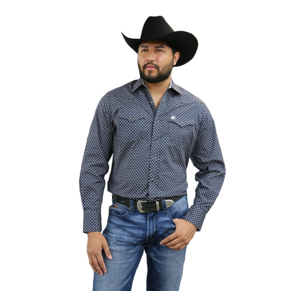 Starr Mens Snap Long Sleeve Shirt - SWPTSLS-320