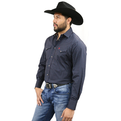 Starr Mens Snap Long Sleeve Shirt - SWPTSLS-323