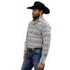 Starr Mens Snap Long Sleeve Shirt - SWPTSLS-333