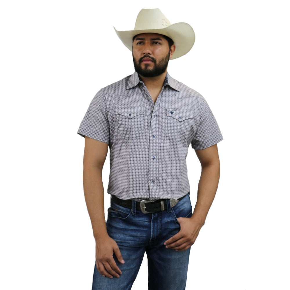 Starr Mens Snap Short Sleeve Shirt - SWPTSSS-321