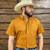 Starr Mens Solid Western Button Down Short Sleeve Shirt (Many Styles) - SWSLBSS
