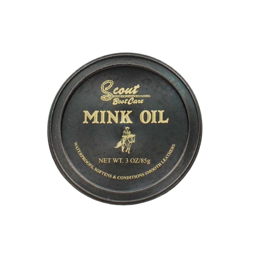 Scout Boot Care 3oz Mink Oil - 03984