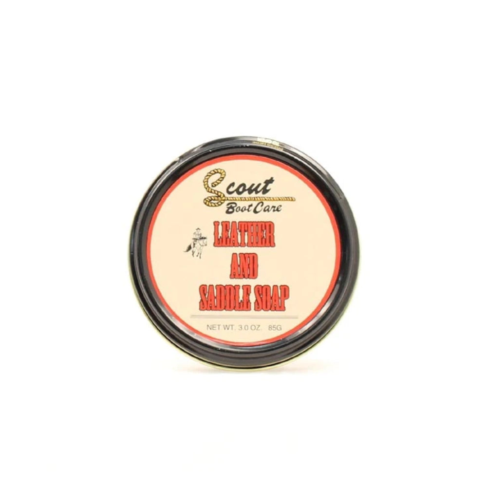 Scout Boot Care Leather And Saddle Soap - 03620