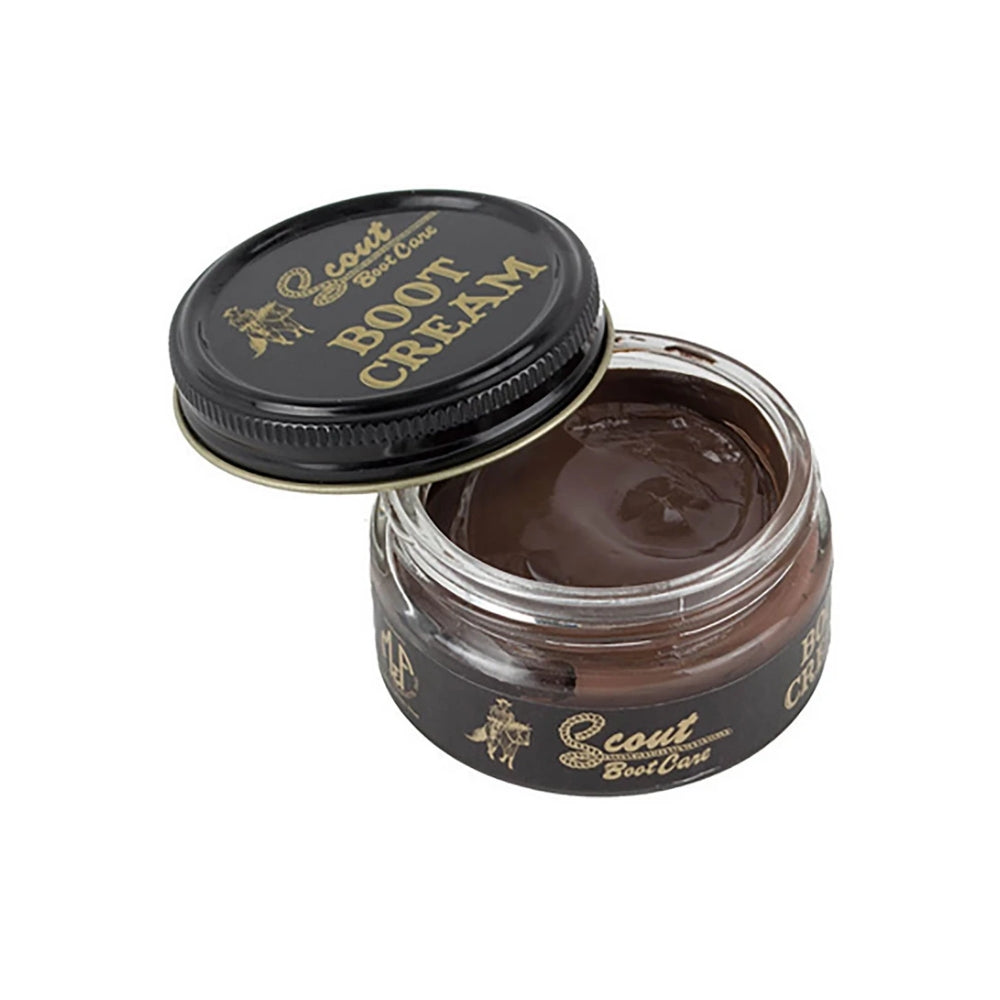 Scout Boot Care Medium Brown Cream - 0350144