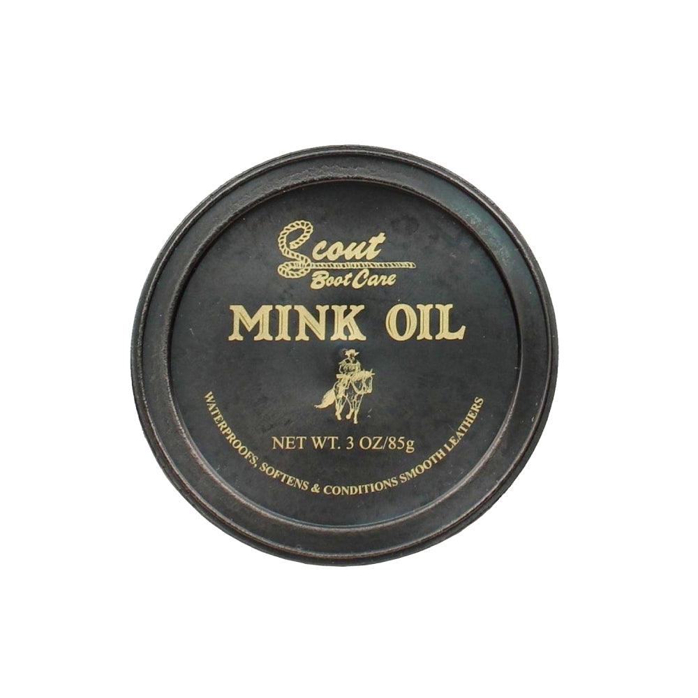 Scout Boot Care 3oz Mink Oil