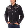Scully Mens Long Sleeve Snap Shirt - P-910