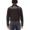 Scully Mens Long Sleeve Snap Shirt - P-910