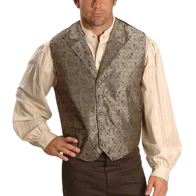 Scully Mens Paisley Vest