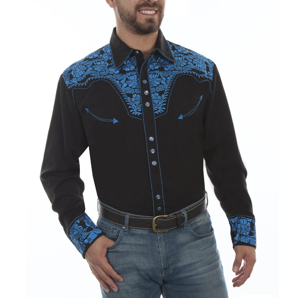 Scully Mens Snap Front Shirt