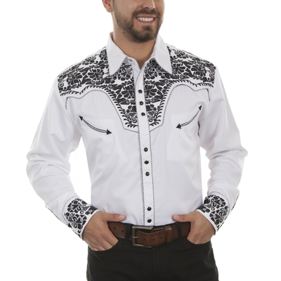 Scully Mens Snap Front Shirt - P-634