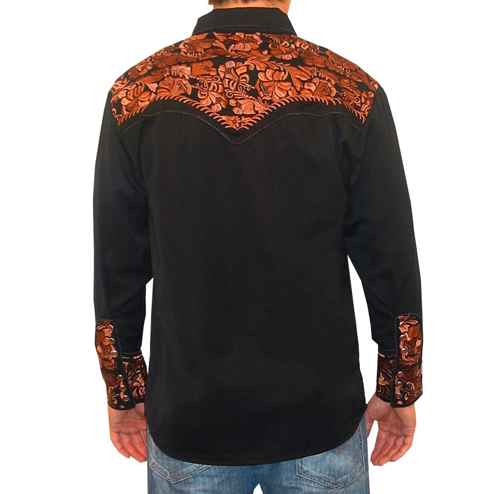 Scully Mens Snap Front Shirt - P-634