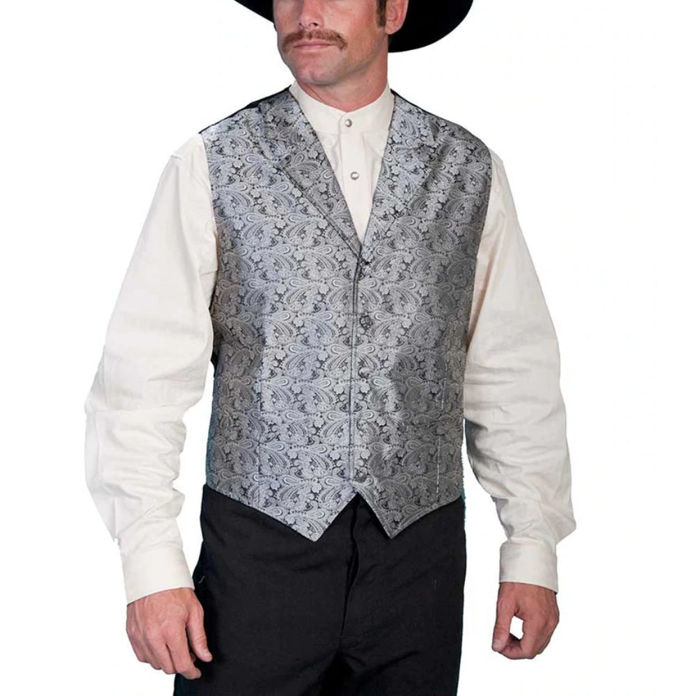 Scully Mens Paisley Vest