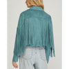 She+Sky Womens Fringe Jacket 