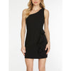 She+Sky Womens One Shoulder Mini Dress