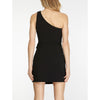 She+Sky Womens One Shoulder Mini Dress