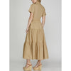 She+Sky Womens Tiered Woven Maxi Dress