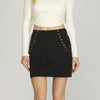 She+Sky Womens Brushed Twill Skirt