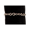 Silver Strike Mens Copper & Silver Twisted Cuff Bracelet - D4710436