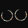 Silver Strike Womens Hoop Earrings - D460014397