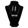 Silver Strike Womens Jewerly Set Antique Silver - D450024233